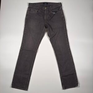 Flag & Anthem‎ Oakland Slim Straight Mens Jeans Dark Gray Denim Size 32x32